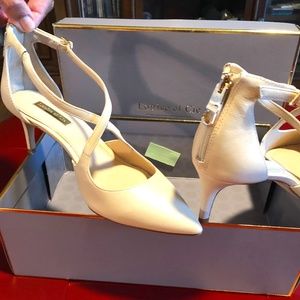 Louise et Cie Size 8M Porcelain Calf heels